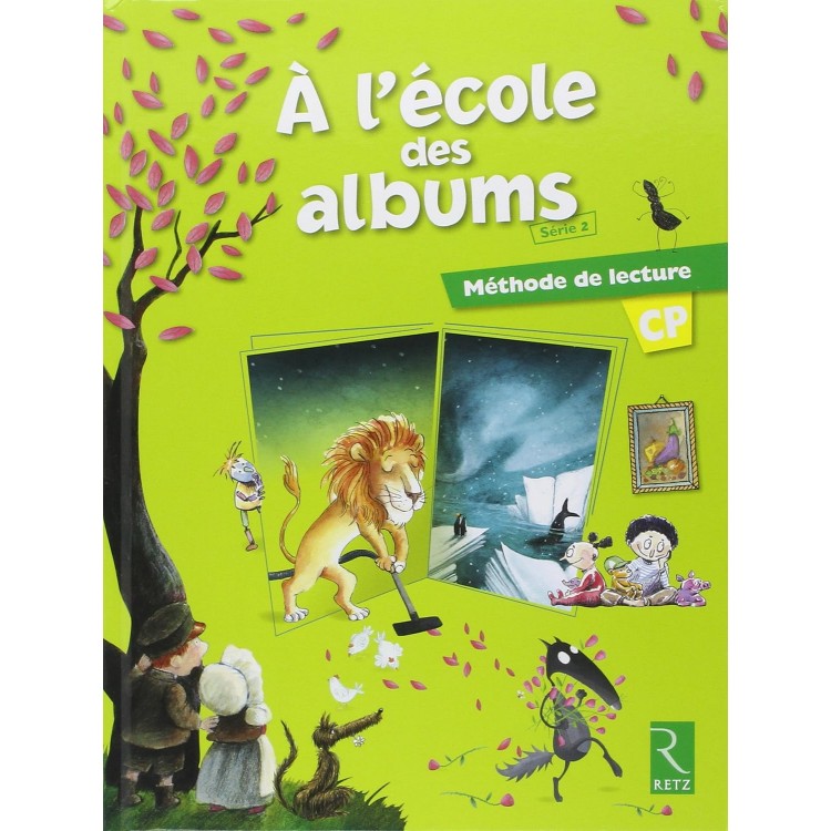 Méthode de lecture : A l'école des albums CP-Книга на френски език с твърди корици Méthode de lecture : A l'école des albums CP-Книга на френски език с твърди корици