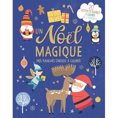 Un Noel magique-Книга на френски език 