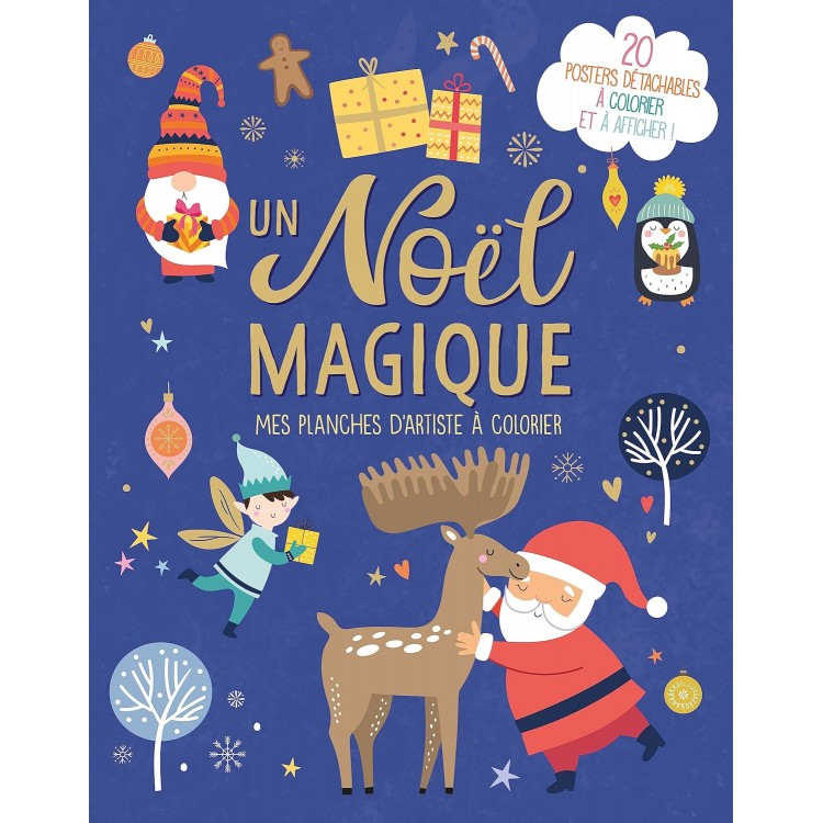 Un Noel magique-Книга на френски език 
