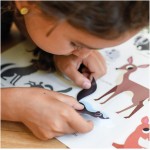 POPPIK éducatif interactif avec Autocollants Poster d'animaux multilingues - Постер на френски език POPPIK éducatif interactif avec Autocollants Poster d'animaux multilingues - Постер на френски език