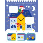 Mes autocollants pailletés - Noël