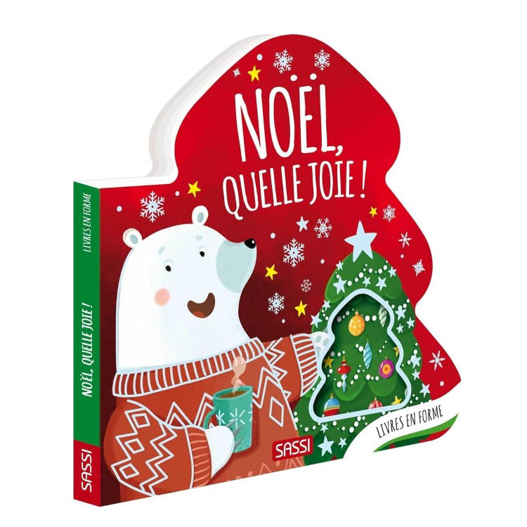 Livres en forme - Noël, quelle joie ! - Книга на френски език с твърди корици
