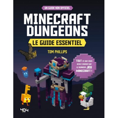 Minecraft Dungeons : Le guide essentiel -  Книга на  френски език