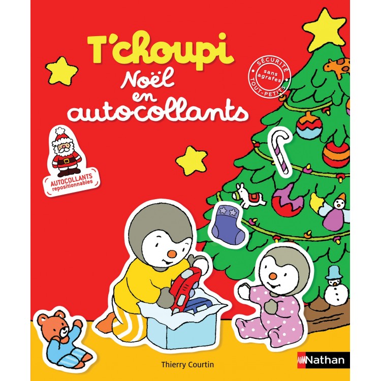 Noël en autocollants - Книжка на френски език със стикери