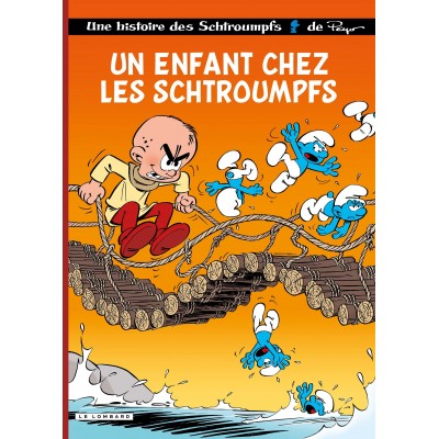 Un Enfant chez les Schtroumpfs - tome 25 - Комикс на френски език