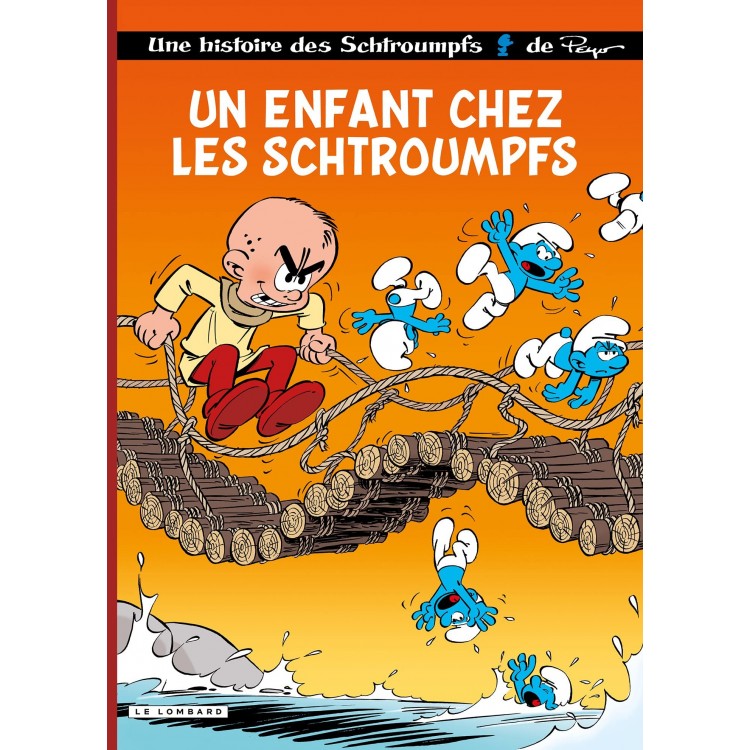 Un Enfant chez les Schtroumpfs - tome 25 - Комикс на френски език