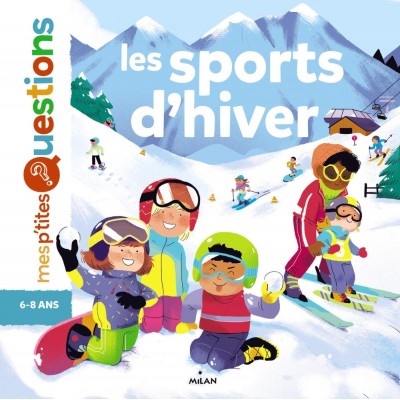 Les sports d'hiver - Книга на френски език с твърди корици