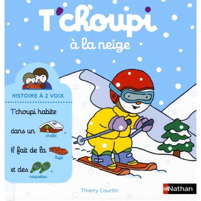 T'choupi à la neige - CP-Книга на френски език