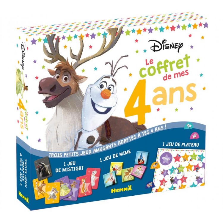 Disney - Le coffret de mes 4 ans - Coffret jeux - Dès 4 ans Disney - Le coffret de mes 4 ans - Coffret jeux - Dès 4 ans