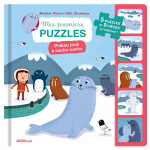 Mes premiers puzzles - Phikou joue à cache-cache - Книга пъзел на френски език