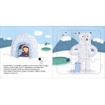 Mes premiers puzzles - Phikou joue à cache-cache - Книга пъзел на френски език