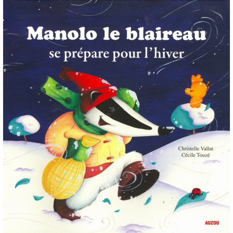 Manolo le blaireau se prépare pour l'hiver 