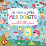 Je peins avec mes doigts -Книга на френски език