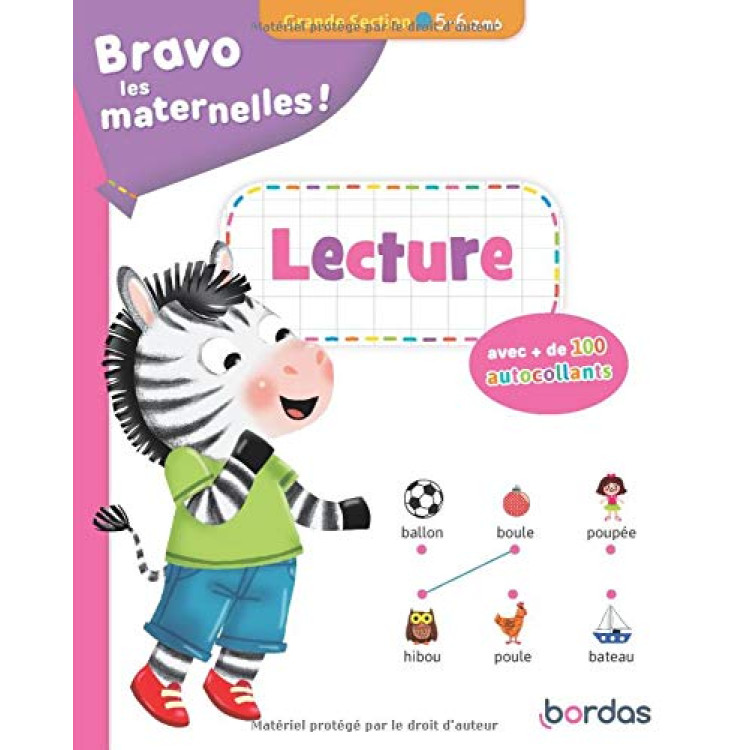 Bravo les maternelles - Lecture Grande section - Книга на френски език