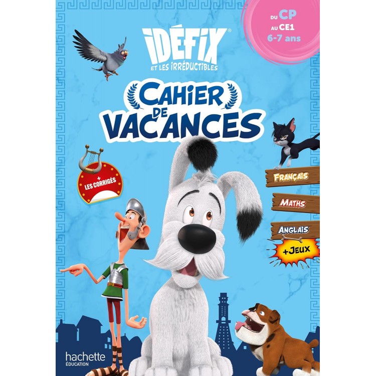Idéfix - Cahier de vacances 2026 - CP / CE1-Книга на френски език