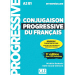 Conjugaison progressive du français - Niveau intermédiaire (A2/B1) - Livre + CD - Книга на френски език