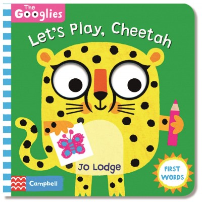 Let's Play, Cheetah: First Playtime Words - Книга на английски език