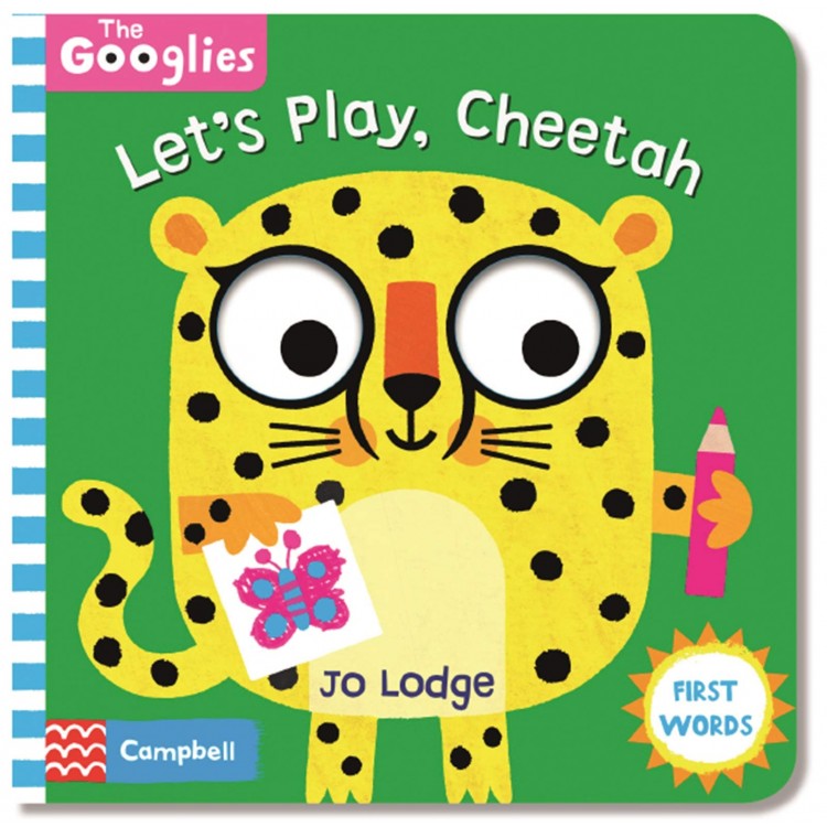 Let's Play, Cheetah: First Playtime Words - Книга на английски език Let's Play, Cheetah: First Playtime Words - Книга на английски език