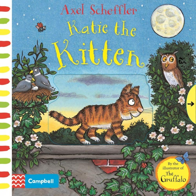 Katie the Kitten: A Push, Pull, Slide Book - Axel Scheffler - Книга на английски език Katie the Kitten: A Push, Pull, Slide Book - Axel Scheffler - Книга на английски език