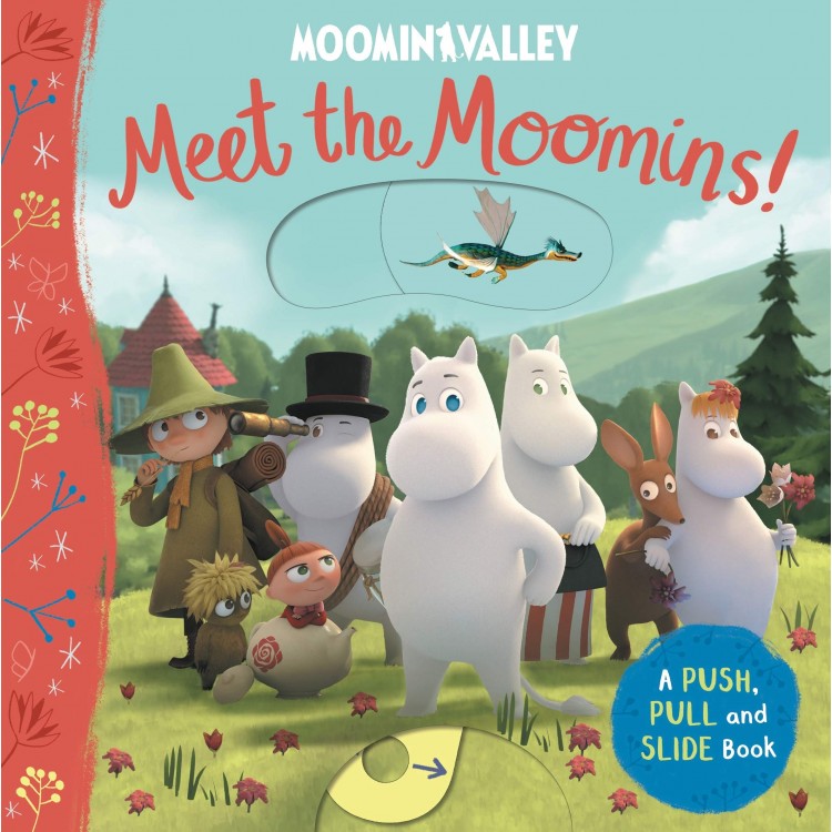Meet the Moomins! A Push, Pull and Slide Book - Книга на английски език
