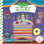 The Princess and the Pea - Книга на английски език с твърди корици с елементи за издърпване