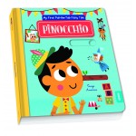 My First Pull-the-Tab Fairy Tale: Pinocchio - Книга на английски език с твърди корици с елементи за издърпване