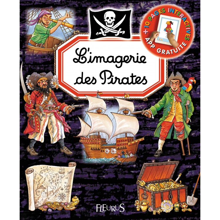 L'imagerie des pirates  - Книга на френски език с твърди корици