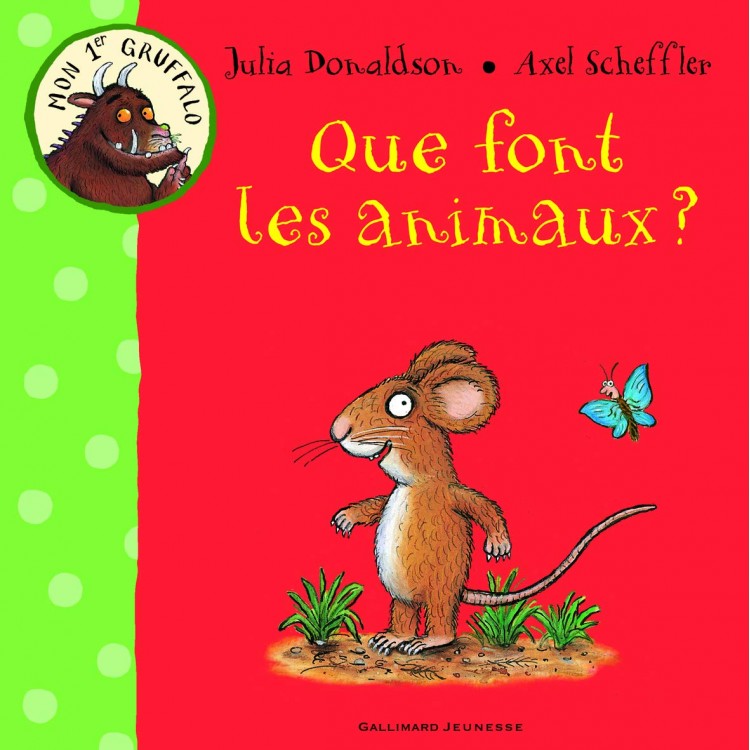 Que font les animaux? - Книга на френски език