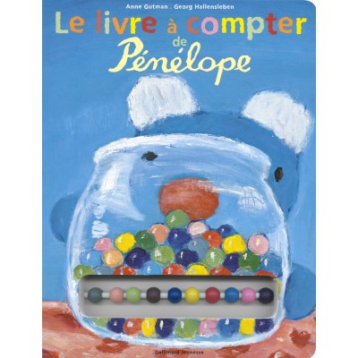 Livre à compter de Pénélope-Книга на френски език с твърди корици