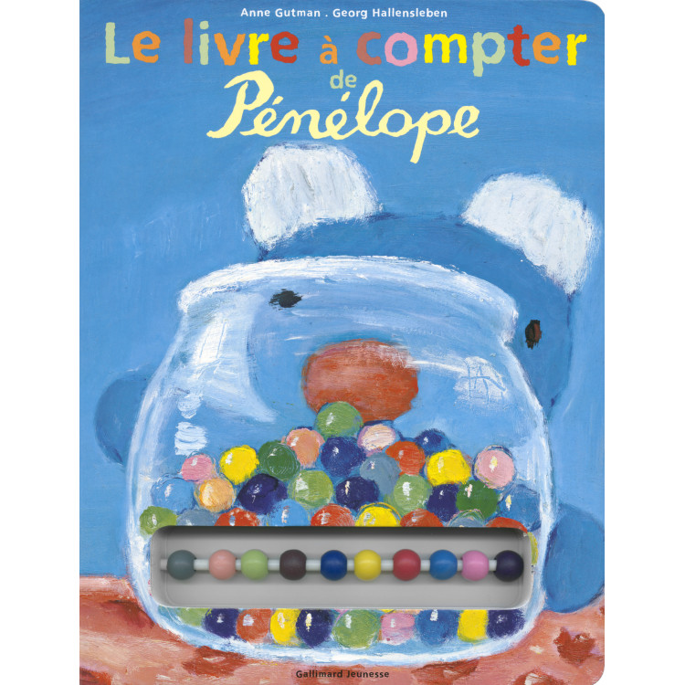 Livre à compter de Pénélope-Книга на френски език с твърди корици