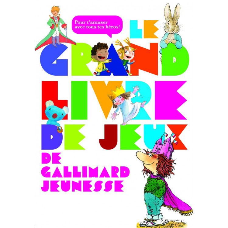 Le grand livre de jeux de Gallimard Jeunesse Broché 