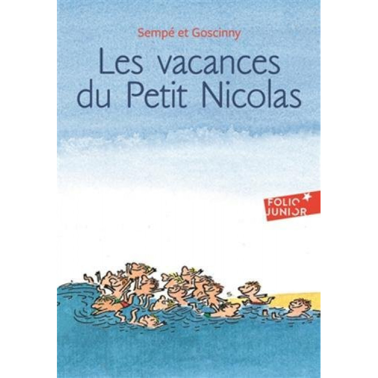 Les vacances du petit Nicolas - Книга на френски език