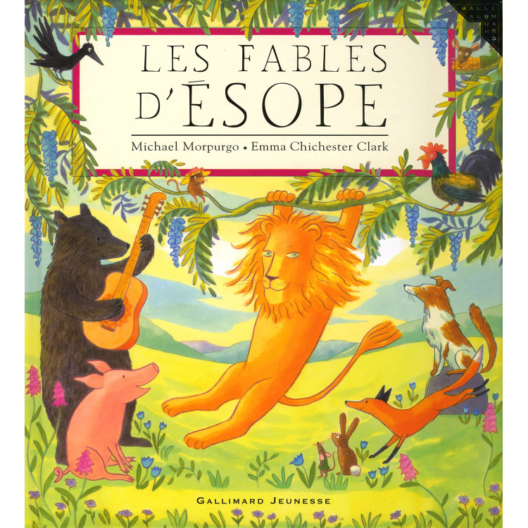 Les fables d'Esopes - Книга на френски език с твърди корици