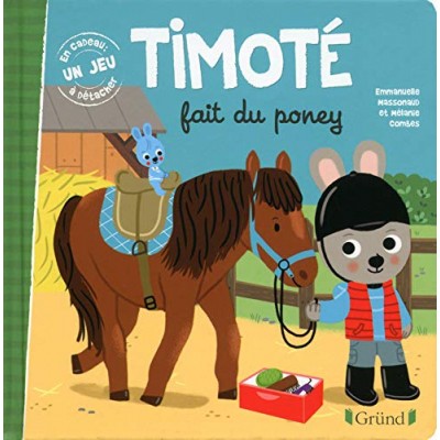 Timoté fait du poney - Книга на френски език