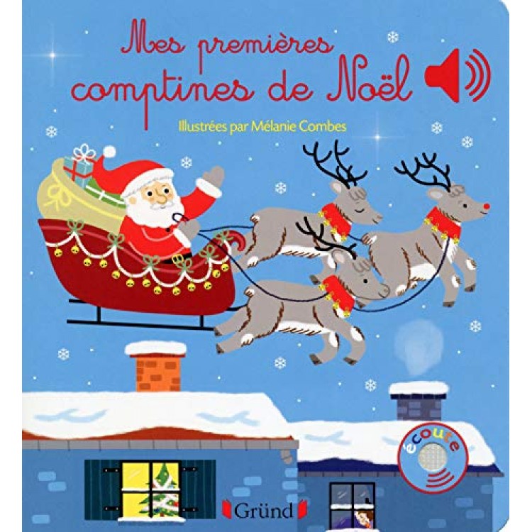 Mes premières comptines de Noël - Книга на френски език