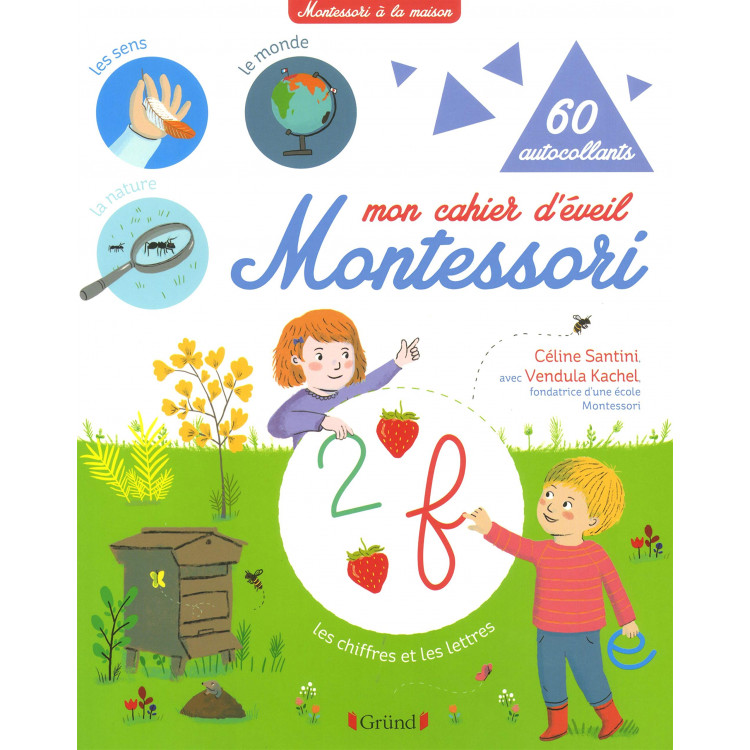 Mon cahier d'éveil Montessori - Книга на френски език