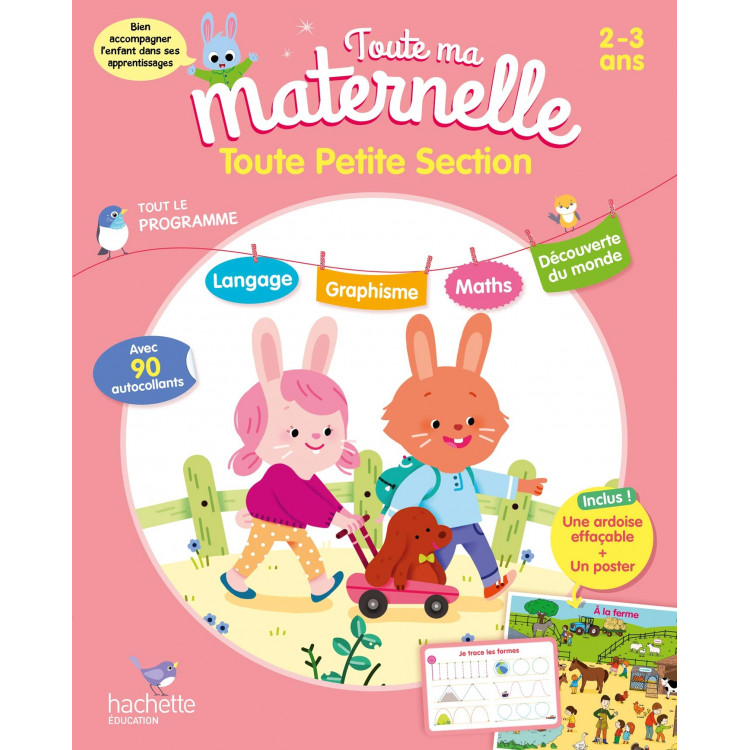 Tout le programme ma Maternelle- Toute Petite section 2-3 ans - Книга на френски език Tout le programme ma Maternelle- Toute Petite section 2-3 ans - Книга на френски език