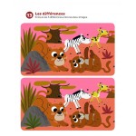 Mes jeux 3-5 ans - Les Bébés animaux - Книга на френски език