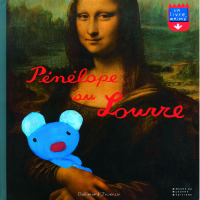 Pénélope au Louvre - Pop-up-Книга на френски език с твърди корици