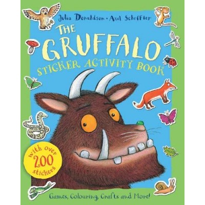 The Gruffalo Sticker Activity Book - Julia Donaldson, Axel Scheffler - Книга на английски език