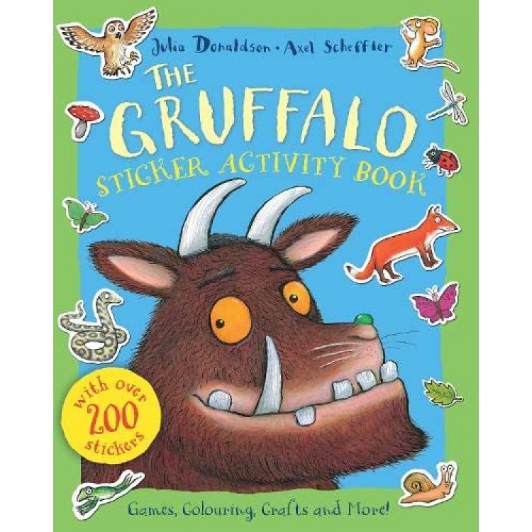 The Gruffalo Sticker Activity Book - Julia Donaldson, Axel Scheffler - Книга на английски език