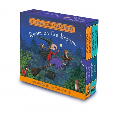 Room on the Broom and The Snail and the Whale Board Book - Julia Donaldson, Axel Scheffler - Книга на английски език
