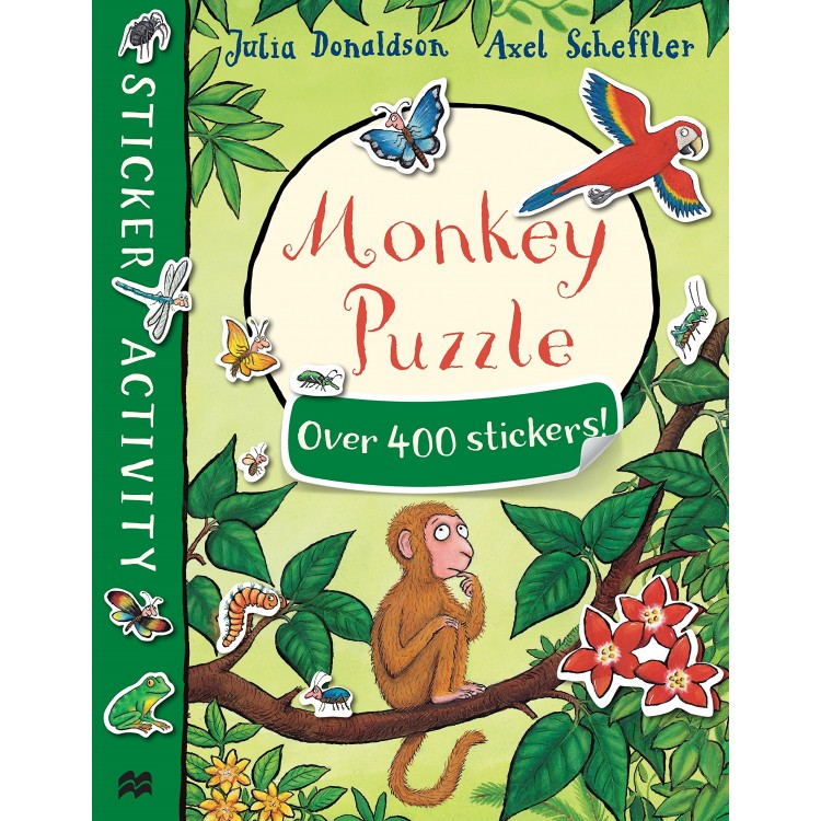 Monkey Puzzle - Big format - Julia Donaldson, Axel Scheffler - Книга на английски език голям формат