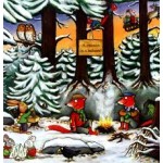 The Christmas Bear, a lift-the-flap-book - Книга на английски език