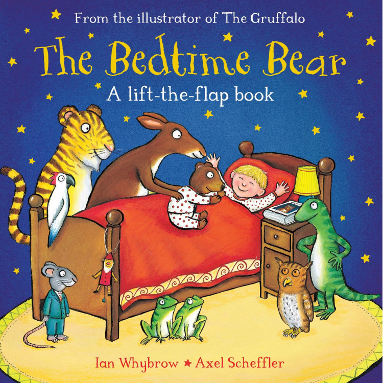 The Bedtime Bear - Axel Scheffler - Книга на английски език