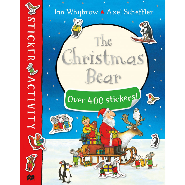 The Christmas Bear Sticker Book - Axel Scheffler - Книга на английски език
