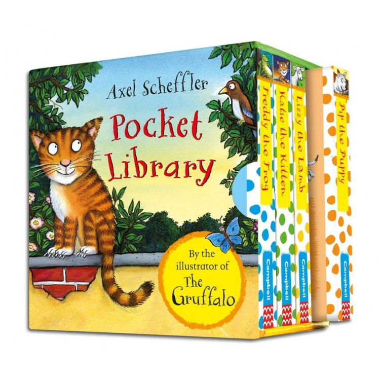 Axel Scheffler Pocket Library Board book - Книга на английски език Axel Scheffler Pocket Library Board book - Книга на английски език