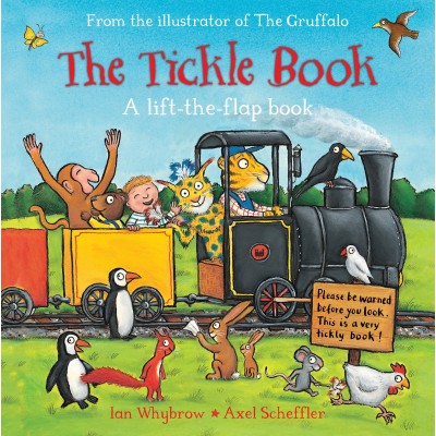 The Tickle Book - a lift the flap book -Axel Scheffler -  Книга на английски език