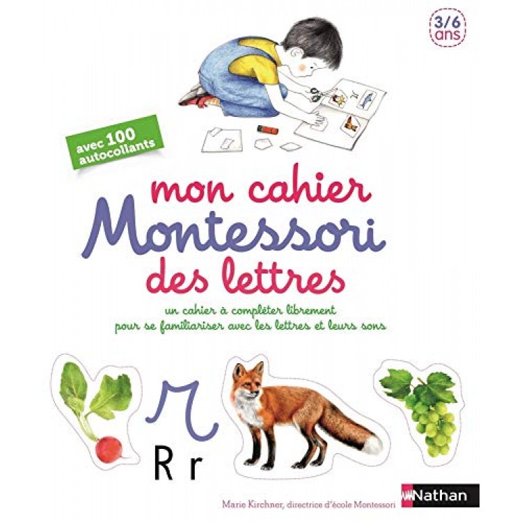 Montessori des lettres 3-6 ans