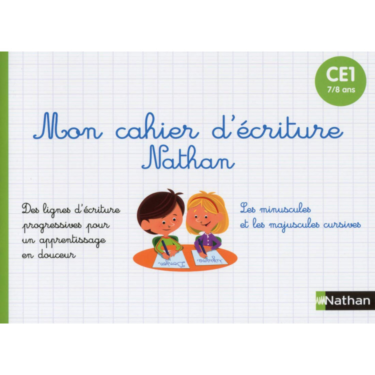Mon cahier d'écriture CE1 - primaire 7/8 ans - Моята тетрадка за писане Mon cahier d'écriture CE1 - primaire 7/8 ans - Моята тетрадка за писане